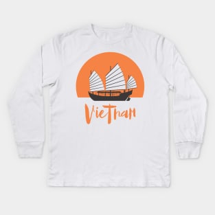 Vietnam Kids Long Sleeve T-Shirt